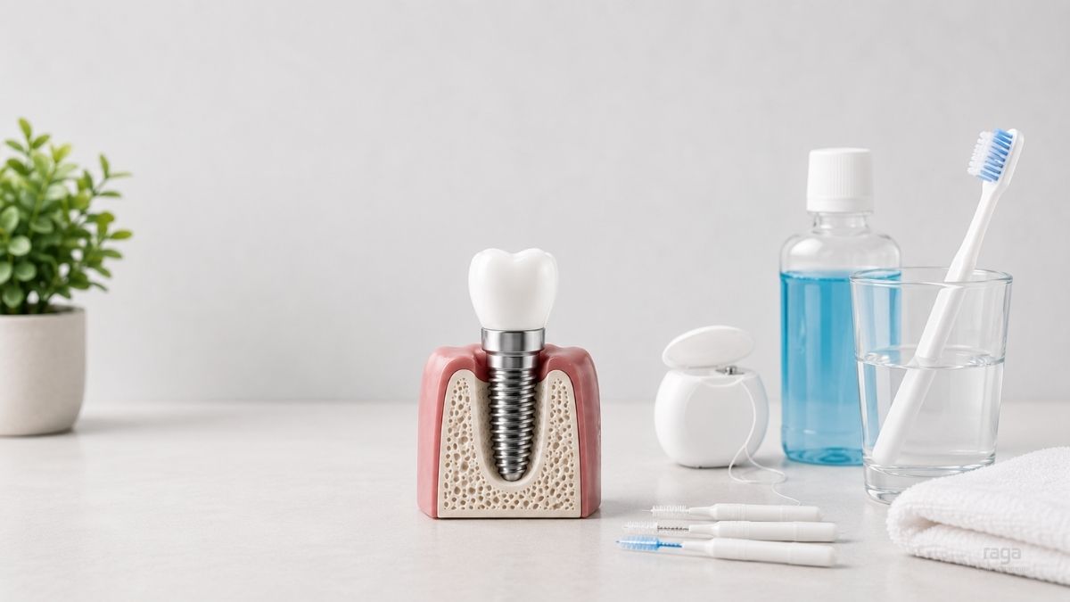 Cómo cuidar los implantes dentales